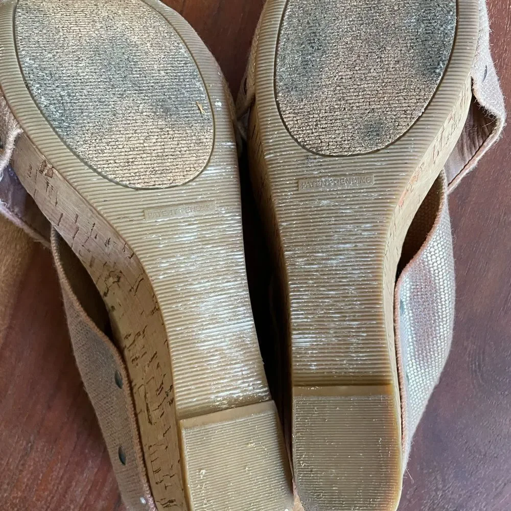 Lucky Brand Platform Sandals Sz 8.5